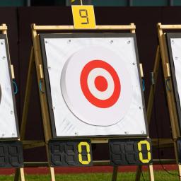 Arco ao ar livre e flecha Shooting Foam Targets, Profissional, Móvel Tiro com Arco Alvo, Caça Prática Acessórios, 24cm, 1 Pc, 2Pcs - Image 5