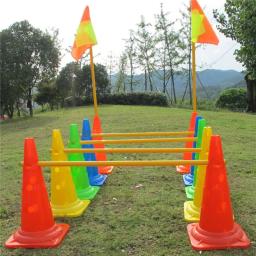 2 pces treinamento cones de tráfego esporte marcador cones para futebol basquete cones de futebol treinamento ao ar livre atividade ou evento - Image 4