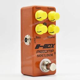 SoulDiM-Preamp B-Box guitarra efeito Pedal, Overdrive, baixo elétrico, efeito de guitarra, sinal analógico - Image 2