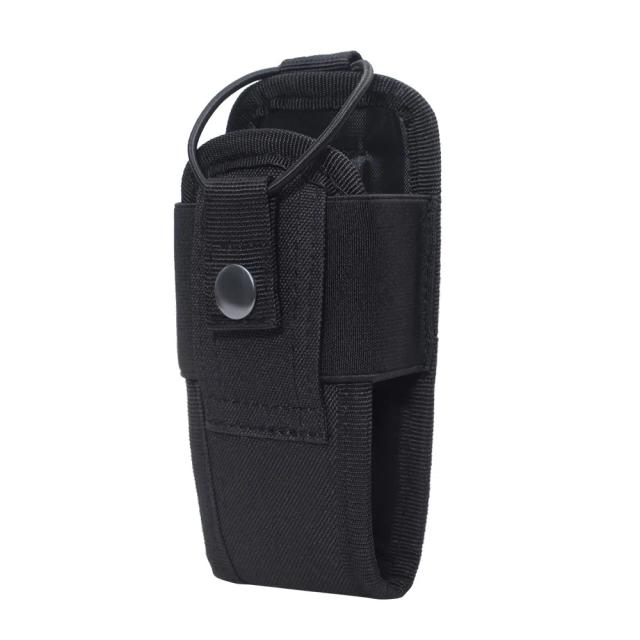 Bolsa Cintura Tática para Walkie Talkie: Saco Portátil Ideal para Caça e Escalada