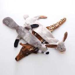Cão de pelúcia animal concha brinquedos mordida resistente dentes interativos jogar suprimentos para animais de estimação - Image 3
