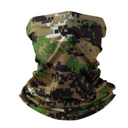 Proteção uv gelo seda rosto capa pescoço tubo esportes ao ar livre bandana cachecol respirável caminhadas cachecol pescoço gaiter bandana - Image 2