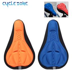 3D Soft Bike Cushion Cover, Assento De Bicicleta Espessado, Cobertura De Sela Confortável, Acessórios De Bicicleta MTB - Image 1