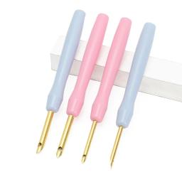 Agulha de plástico do perfurador do bordado, Caneta De Costura Do Bordado, Fio De Tapete, Artesanato Do Ponto Cruz, Ferramentas De Tecelagem DIY, Acessórios De Costura - Image 1