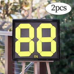 Substituição Digital Board para Futebol e Futebol, Árbitro Número Cartões, 2 PCs - Image 1
