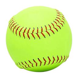 Softballs de couro para jogos, Tamanho oficial, Sem relação, Bola de treino, 12 ", Pacote 6 - Image 4