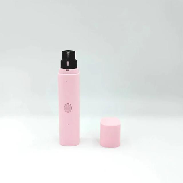 Cortadores de Unhas Elétricos Recarregáveis para Animais com Carregamento USB e Luz LED - Fresadoras Silenciosas para Cães e Gatos