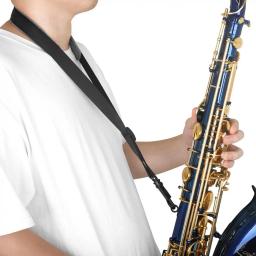 Saxofone Soprano Alto Tenor Alça De Ombro Duplo, Proteções Sax, Pescoço Lanyard, Sopros Acessórios Para Instrumentos Musicais - Image 2