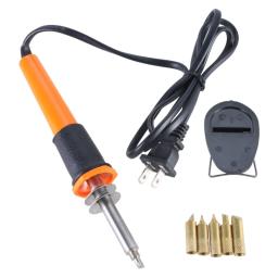 652f conjunto ferramentas caneta queima elétrica profissional máquina pirografia elétrica queima com 5 dicas - Image 1
