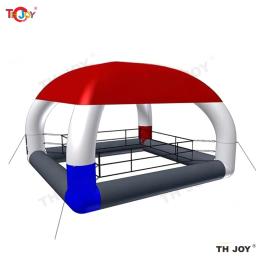 Logotipo personalizado Inflável Wrestling Boxing Ring Game, Campo de brinquedos para crianças e adultos, 6x6m, 20x20 m - Image 3