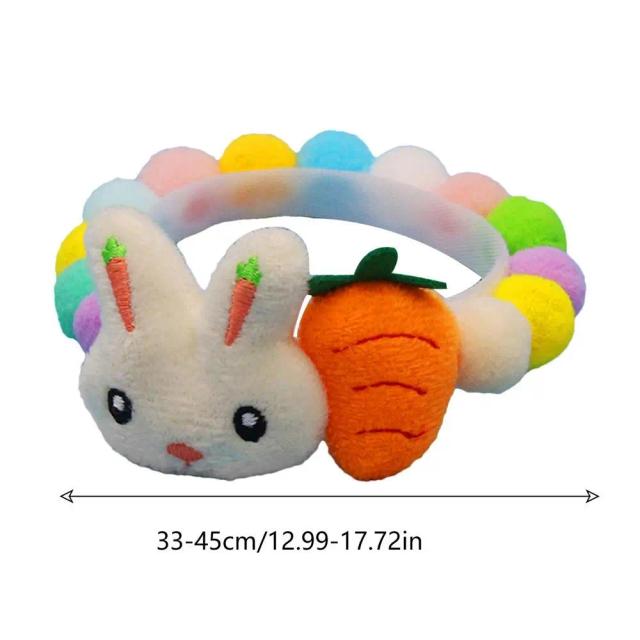 Coleiras Ajustáveis de Pelúcia para Pets com Pingente de Boneca - Perfeitas para o Natal e Feriados
