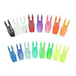 100 pçs pino de tiro com arco nocks 4.2/6.2mm seta cauda flecha nocks tiro com arco alvo caça arco e flecha acessórios - Image 2