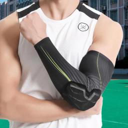 Mangas acolchoadas anti-colisão do braço, almofadas contra colisão para o voleibol e o futebol do basquetebol, cotovelo e antebraço, 1PC - Image 4