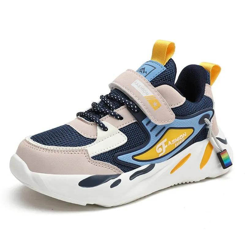 Kid Sneakers Caminhada Malha Respirável Sapatos Casuais Sapatos Esportivos Para Meninos Menina Tênis De Corrida Leve - Image 1