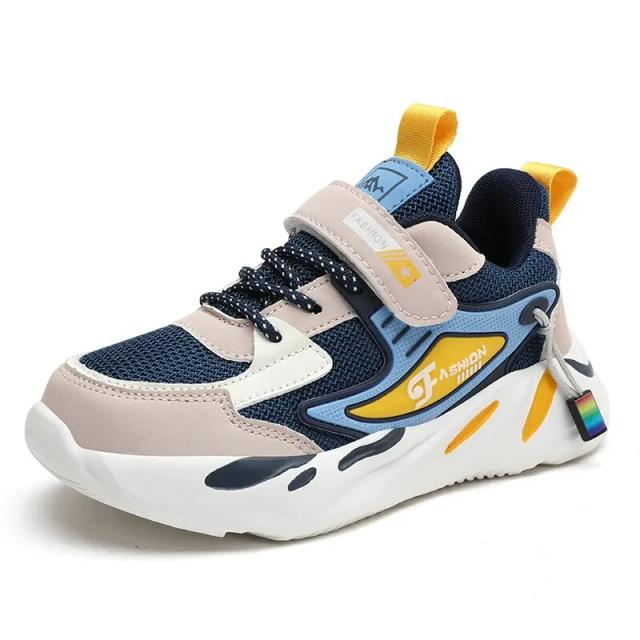 Sneakers Infantis Leves e Respiráveis para Caminhadas e Atividades Esportivas