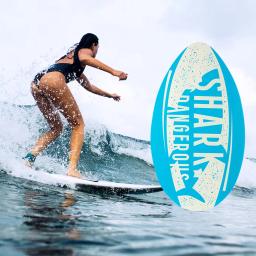 Placa de madeira de praia para crianças, skate para meninos e meninas, prancha de surf para adultos, skimboard esportes aquáticos de verão 30, 35, 41 Polegada - Image 3