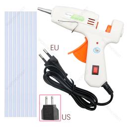 Mini Hot Melt Glue Gun Set, Alta Temperatura, Calor, Silicone, Artesanato DIY, Ferramenta de Reparação, 7mm Glue Sticks, 20W, 8Pcs - Image 4