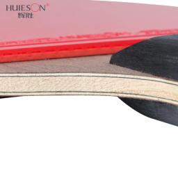 Huieson-Conjunto De Raquete De Tênis De Mesa, lâmina De Fibra De Carbono De 6 Estrelas, dupla Face Espinhas Ping Pong Raquete - Image 6