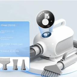 Secador rápido de cabelo quente para animais de estimação, cachorro, gato, pequeno, médio, grande, beleza, 2000W - Image 2