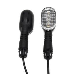 LED Turn Signal Light para bicicleta elétrica, lanterna de segurança, acessórios para veículos elétricos, ciclismo, motocicleta, E-bike, 36-72V, 1 par - Image 5