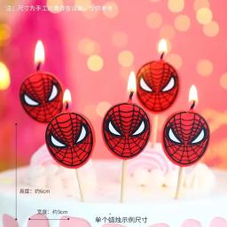 Disney Spiderman Aniversário Velas, Bolo Toppers, Fontes Do Partido, Decoração Do Casamento, Baby Shower, Presentes Para Crianças, Brinquedo - Image 2