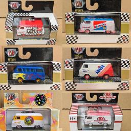 Modelo de carros de liga M2, Diecast Veículos, Simulação Miniaturas, Brinquedos de Coleção para Menino, Presentes, Escala 1:64, Escala 1/64 - Image 1