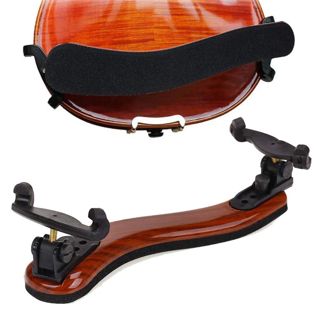 Novo violino ombro resto Profissional 3/4-4/4 tamanho completo ajustável bordo violino ombro resto Acessórios para violino 1PC - Image 1