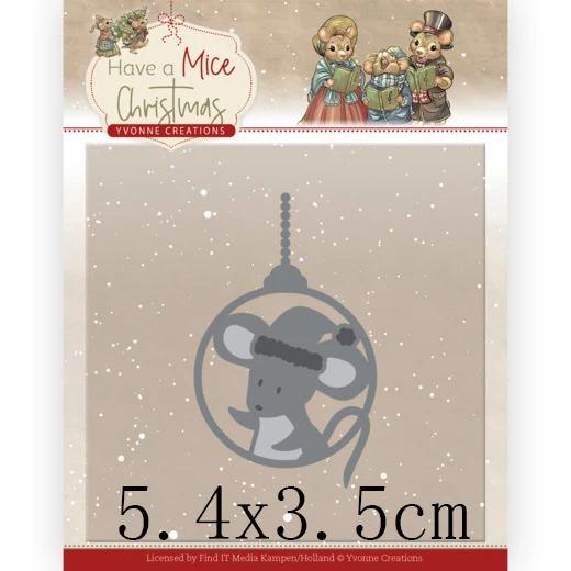 Piggy craft corte de metal morre molde natal mouse série scrapbook papel ofício faca molde lâmina punch stencils dados - Image 1