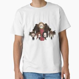 Chibi Lune 2025 Retro Sci Fi RPG Jogo Clair Obscur: Expedição 33 Roupas de presente Camiseta adulta tamanho grande Tops S-6xl - Image 3
