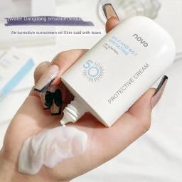 Novo Isolamento e Proteção Leite Proteção UV 2 em 1, Impermeável, À Prova de Suor, Facial e Clareamento Corporal Protetor Solar SPF50 - Image 3