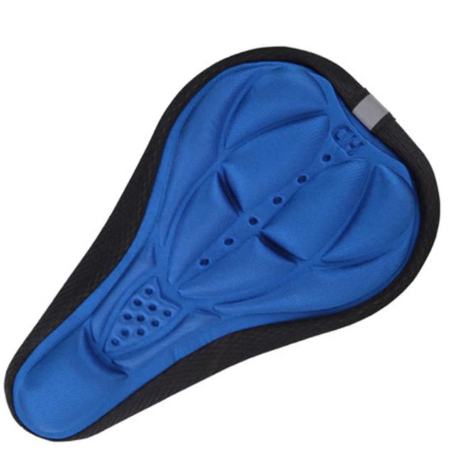 Sela de esponja acolchoada 3D para bicicleta MTB - Conforto e estilo para seus passeios de ciclismo