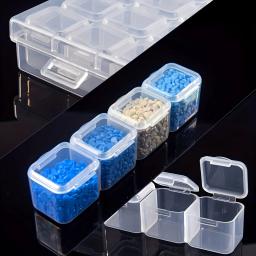 Pintura de diamante Caixa de Armazenamento, Beads Organizadores, Nail Art, Artesanato Container, Bordado Ferramentas, Acessórios, 28 Grades, 56 Grades - Image 3