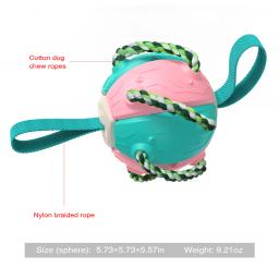 Pet Dog Toy Futebol Treinamento Agilidade Multifuncional Dog Soccer Pet Flying Saucer Ball Toy Outdoor Interactive Toy Dog Suprimentos - Image 5