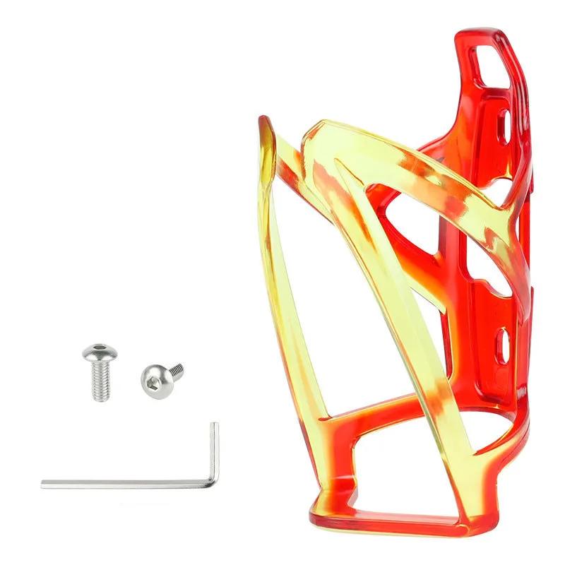 Suporte para garrafa de água de bicicleta Gaiola de garrafa de silicone Cinta de selete Fork Frame Montagem Multi Local Peças de bicicleta 5 cores - Image 1