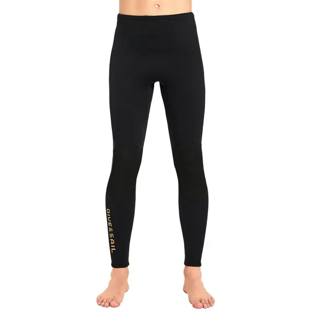 Calças Neoprene 3mm para Homens - Wetsuit Térmico Ideal para Mergulho e Surf no Inverno