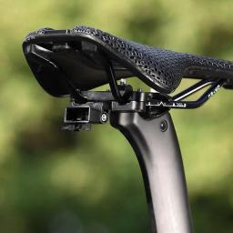 Suporte traseiro de bicicleta com chave, Suporte traseiro de bicicleta, Suporte de montagem de sela, Suporte traseiro LED para sela de bicicleta - Image 2