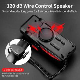 Suporte do telefone móvel para farol de bicicleta, 1 parte, 4 em 1, conveniente, portátil, carregamento USB, acessórios de bicicleta, download gratuito - Image 3