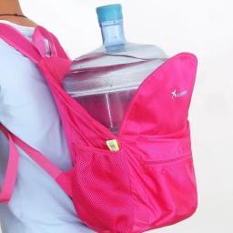 Mochila impermeável ultraleve para mulheres, leve, dobrável, viagem, camping, caminhadas, mochila de estudante, 25L, nova - Image 3