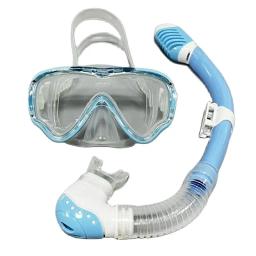 Novo profissional snorkel máscara de mergulho e snorkels óculos de mergulho tubo de natação conjunto snorkel criança unisex - Image 4