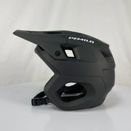 PEMILA-Capacete de Bicicleta Proteção Orelha Integrado, Meia Capacete Mountain Bike, Armadura BMX, Matt Color, Off Road, Corrida, Novo, 3/4 - Image 6