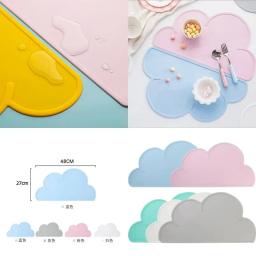 Tapete antiderrapante de silicone para animais de estimação, esteiras à prova de vazamento, almofada para cães e gatos, alimentador de gatos, acessórios para animais - Image 3