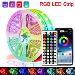 Luzes led para sala rgb tira led mudança de cor rgb luzes de fita para decoração de festa em casa tv backlight fita - Image 1