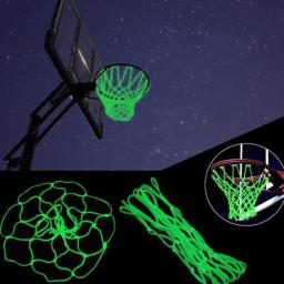 Rede Luminosa de Basquete Padrão, Brilha no Escuro, Esportes ao Ar Livre, Aro, Tiro, Tiro, 50cm - Image 2