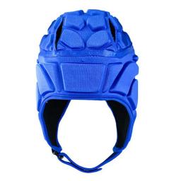 Capacete de rugby crianças adulto futebol rugby goleiro respirável macio capacete grosso eva anti-impacto goleiro cabeça protetor boné - Image 3
