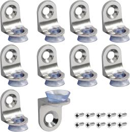 Vidro Madeira Prateleira Suportes, sucção Suporte Studs, Hardware Pegs, Fixo Roupeiros Partição Prateleira Suporte, 20 Pcs, 50 Pcs - Image 2