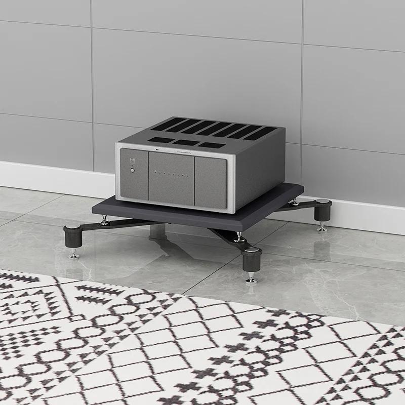 Armação de aço Amortecedor Sound Cabinet, Sound Rack, Amplificador de Potência, Amplificador de Potência, KTV Home Theater Stand, HIFI - Image 1