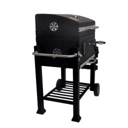 Sejr ao ar livre grande carvão churrasqueira churrasco fumante carne 83.5x71.5x108.5cm - Image 3