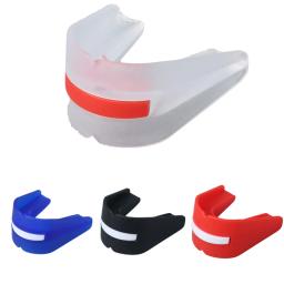 Protetor bucal de dentes dupla face para adultos, protetor bucal esportivo para taekwondo mma, boxe, futebol, basquete, hóquei, protetor, 1 pc - Image 1