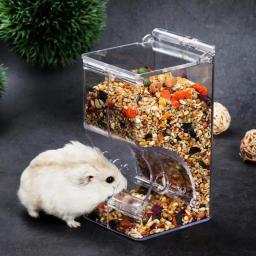 Alimentador automático para hamster anão, tigela de comida, dispensadores, pequenos alimentadores de animais, cobaia, chinchila - Image 3