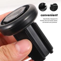 Capa substituível para bastões de hóquei, protetores de extremidade para pontas de hóquei, acessórios duráveis e elegantes para jogos aprimorados - Image 2